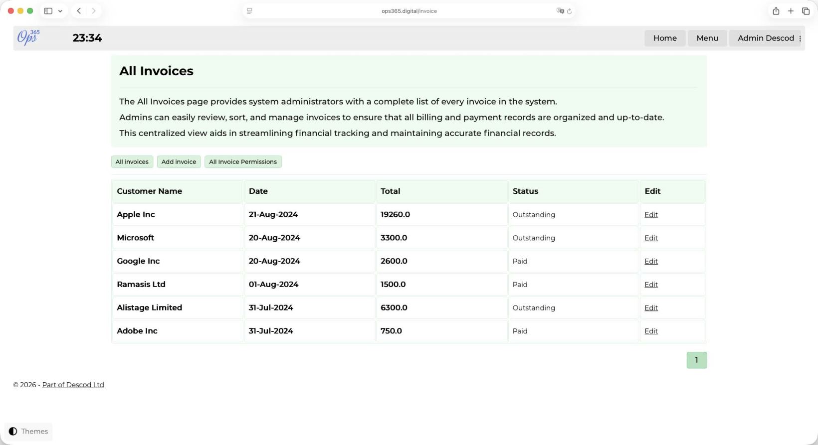 Create, Manage and Control All Your Invoices in One Place - Daybook